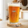 1617IFR2 verre a biere personnalise ce papa appartient a ses petits enfants dessins ludiques 1617itq8b