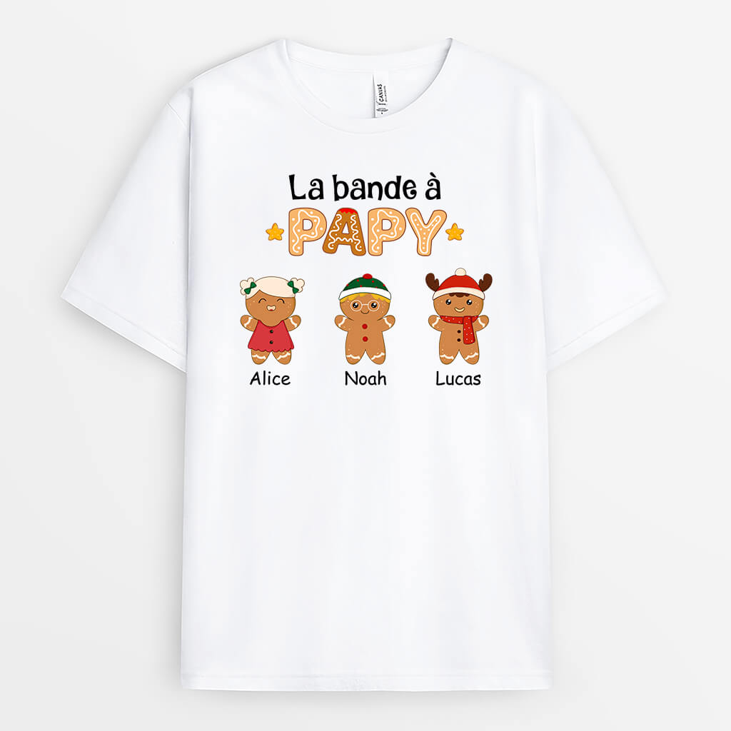 1619AFR2 t shirt la bande de papy personnalise