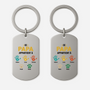 1628JFR1 porte cle aluminium personnalise ce papa appartient a empreintes colorees 1628jkq5b