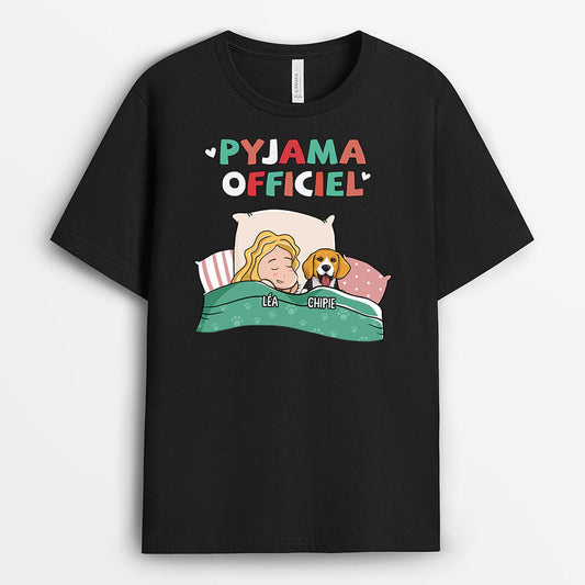 1629AFR1 t shirt pyjama officiel personnalise