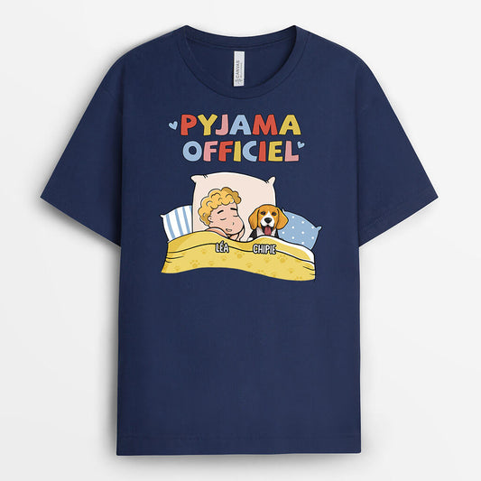 1629AFR2 t shirt pyjama officiel personnalise