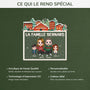 1631OFR4 OrnementLaFamilleMartinPersonnalise