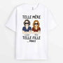 1661AFR1 t shirt telle mere_ telle fille personnalise