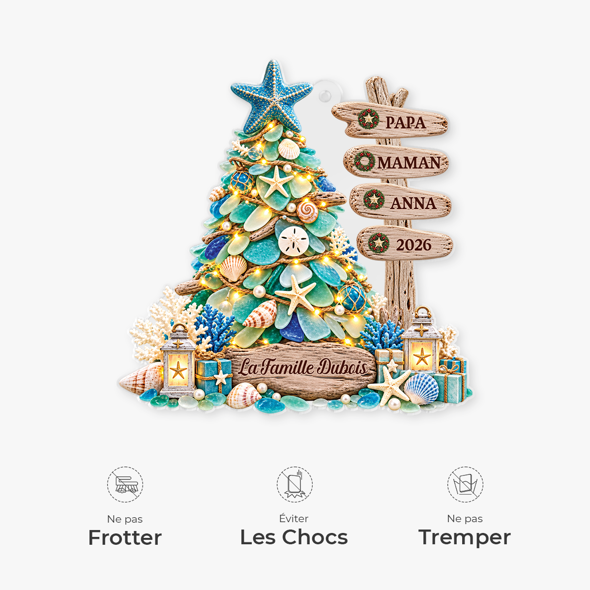 16739ON ProAcrylicOrnament CouFR RnDNone IdeNgoc NicFamily