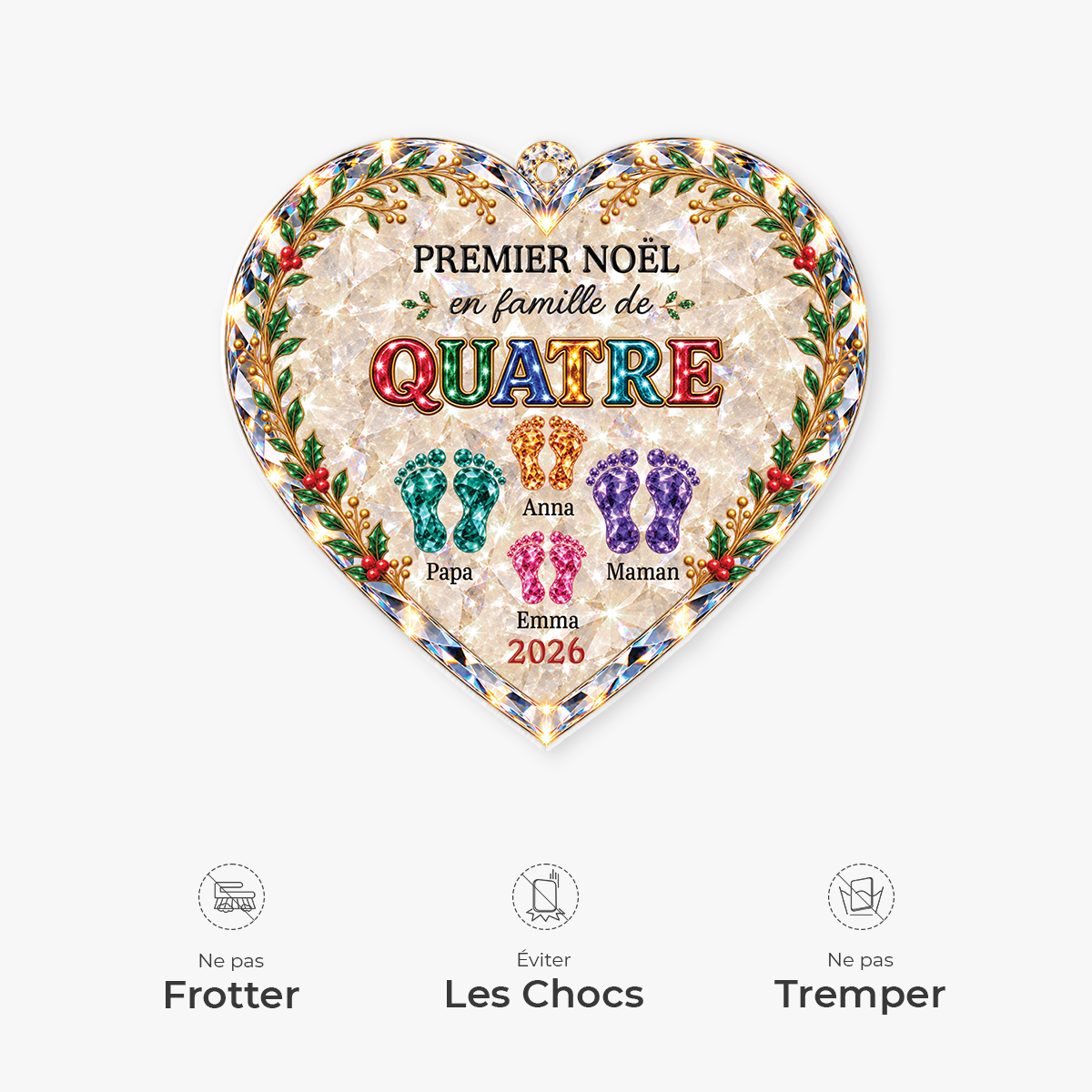16799OH ProAcrylicOrnament CouFR RnDNone IdeHa NicFamily