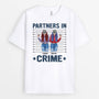 1685AFR2 t shirt crime est notre affaire personnalise