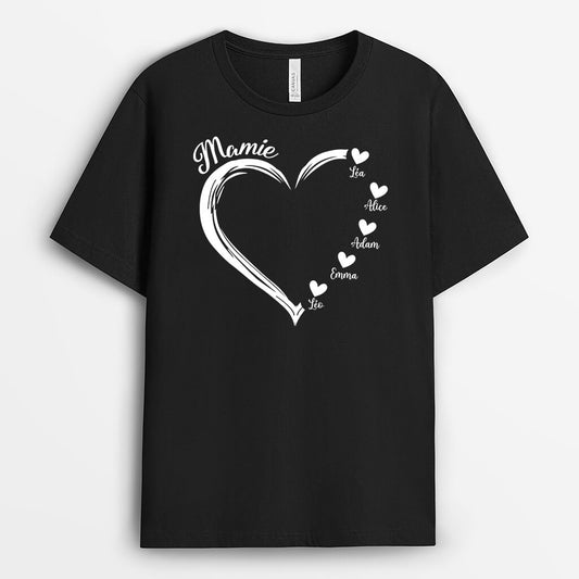 1686AFR1 t shirt mamie personnalise