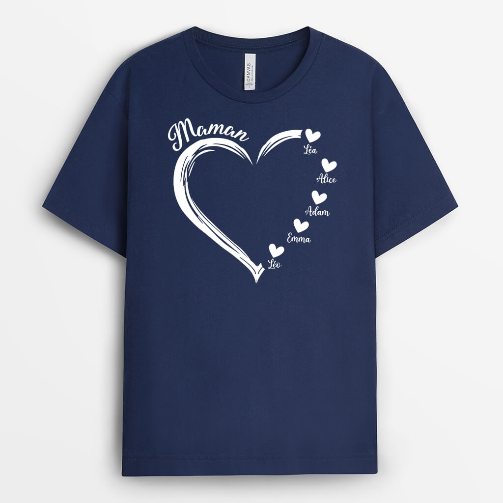 1686AFR2 t shirt mamie personnalise