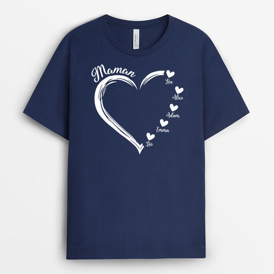 1686AFR2 t shirt mamie personnalise