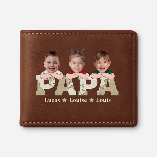 1717JFR1 portefeuille en cuir personnalise papa avec visages 1717j_814f2ad7 2d31 4858 8f78 629c9dd3e50e