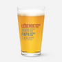 1732IFR1 verre a biere personnalise legende mari papa papy depuis 1732ikh5b