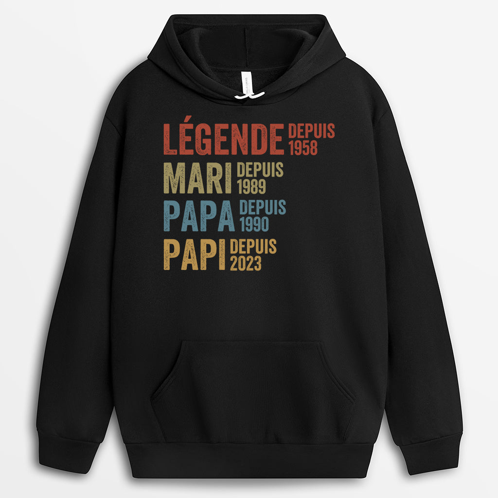 Sweat à Capuche Unisex Rue – Beige, Imprimé Graphique, Taille L – Occasion Très Bon état