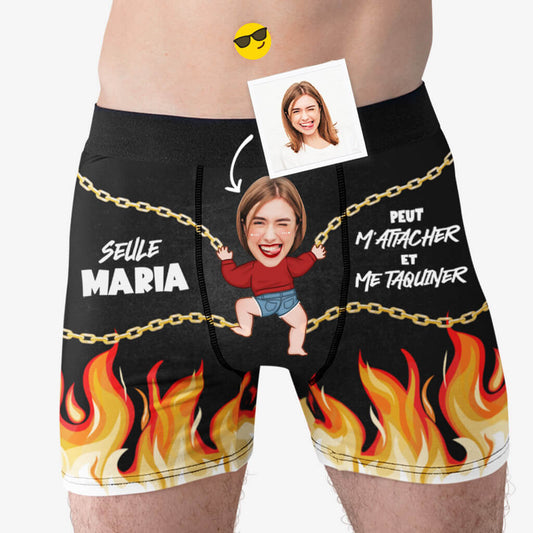 1756XFR2 boxer seule maria peut mattacher et me taquiner personnalise_41c0fdd1 968a 4038 9e90 8577e536faaa