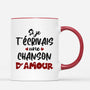 1789MFR3 mug si je tecrivais une chanson damour personnalise