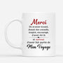 1795MFR2 mug merci davoir fait partie de mon voyage personnalise