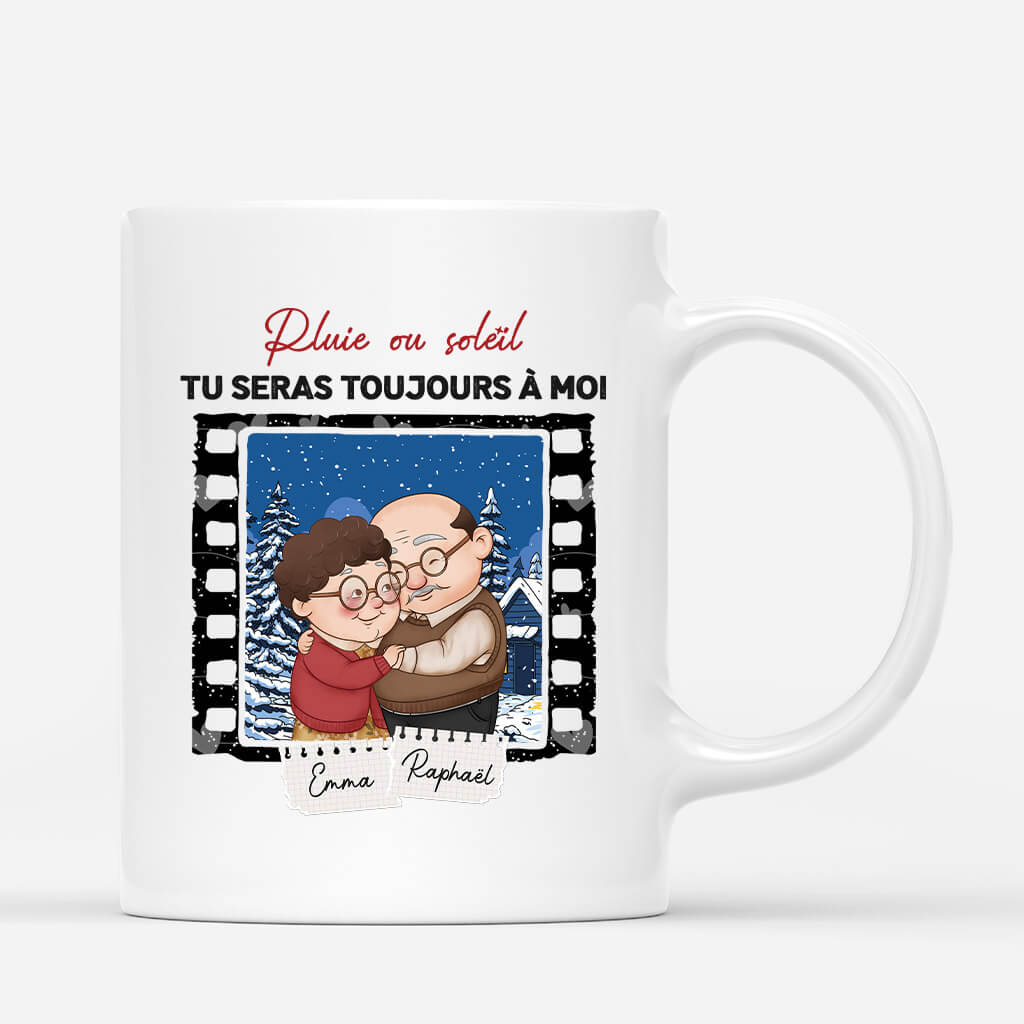 Pluie Ou Soleil - Cadeau Personnalisé | Mug pour Couple