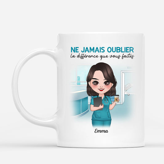 1834MFR1 mug ne jamais oublier la difference que vous faites personnalise_b324c940 56bb 420d af05 2d9c1ff7c175