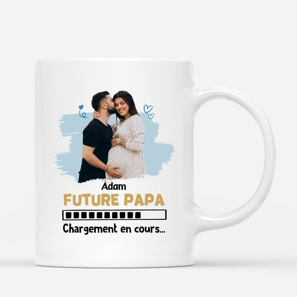 Futur Papa - Cadeau Personnalisé | Mug pour Papa