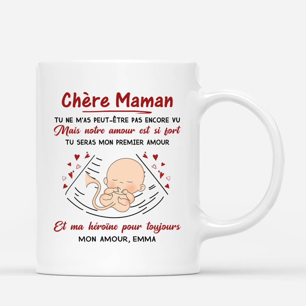 Chère Maman - Cadeau Personnalisé | Mug pour Maman
