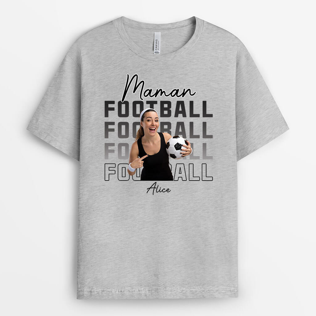 Maman Sportive - Cadeau Personnalisé | T-shirt pour Maman