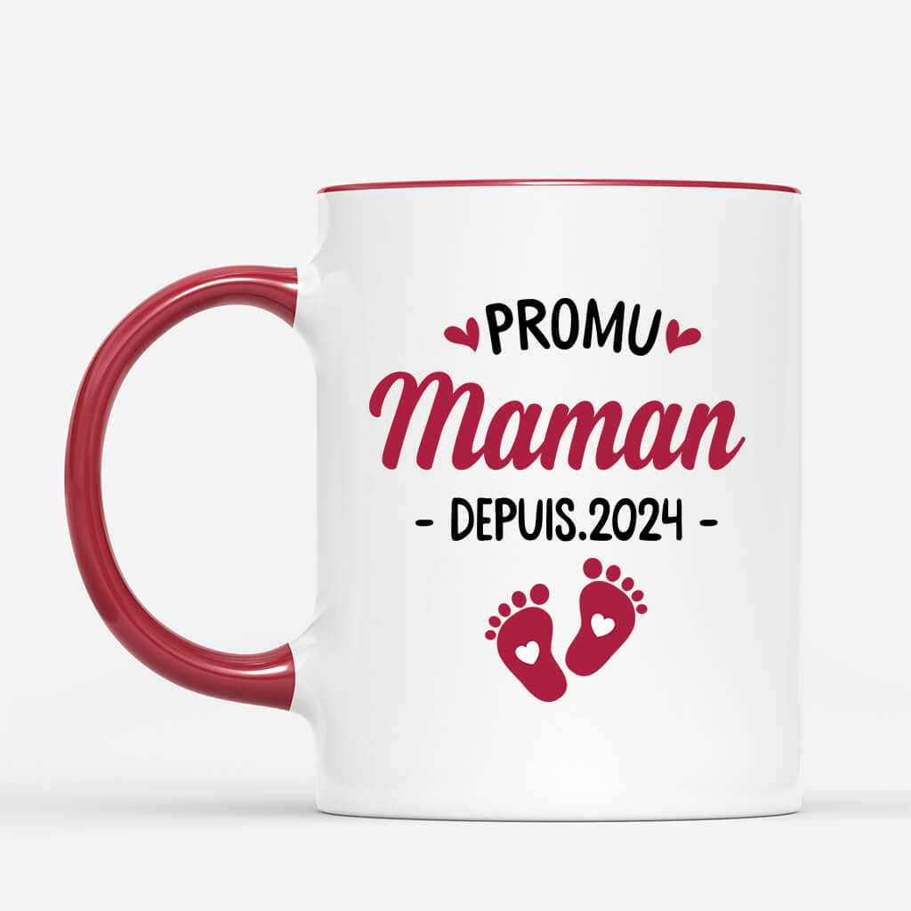 Promu Maman - Cadeau Personnalisé | Mug pour future maman - Vive La Mode