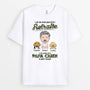 1857AFR1 t shirt je ne suis pas a la retraite personnalise