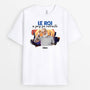 1858AFR1 t shirt la legende a pris sa retraite personnalise