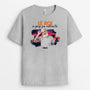 1858AFR2 t shirt la legende a pris sa retraite personnalise