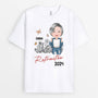 1861AFR1 t shirt une femme sage retraitee personnalise