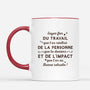 1873MFR3 soyez fier du travail que tas realise  mug retraite personnalise couple