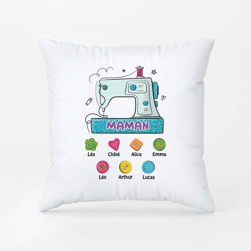 1893PFR2 coussin maman mamie couture personnalise