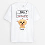 1928AFR2 t shirt je taime plus que toutes les friandises chien personnalise