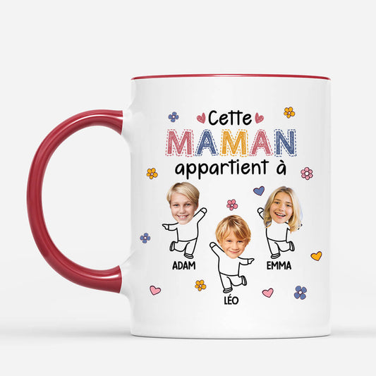 1939MFR1 mug ce papa appartient a version petite fleur personnalise_2