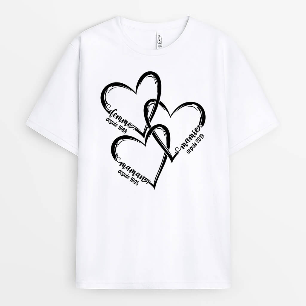 Mamie - Cadeau Personnalisé | T-shirt Personnalisé