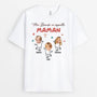 1962AFR1 t shirt ma bande mappelle mamie maman personnalise