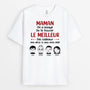 1966AFR1 t shirt meilleur cadeau de maman personnalise