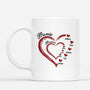 1969MFR3 mug maman mamie avec coeur rouge personnalise