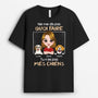 1981AFR1 t shirt tu nes pas mes chiens personnalise