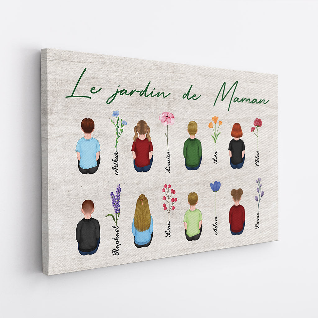 1992CFR2 toile le jardin de maman mamie personnalisee_3b0a0e9b 1265 4e74 bfce 149d3dcfbc09