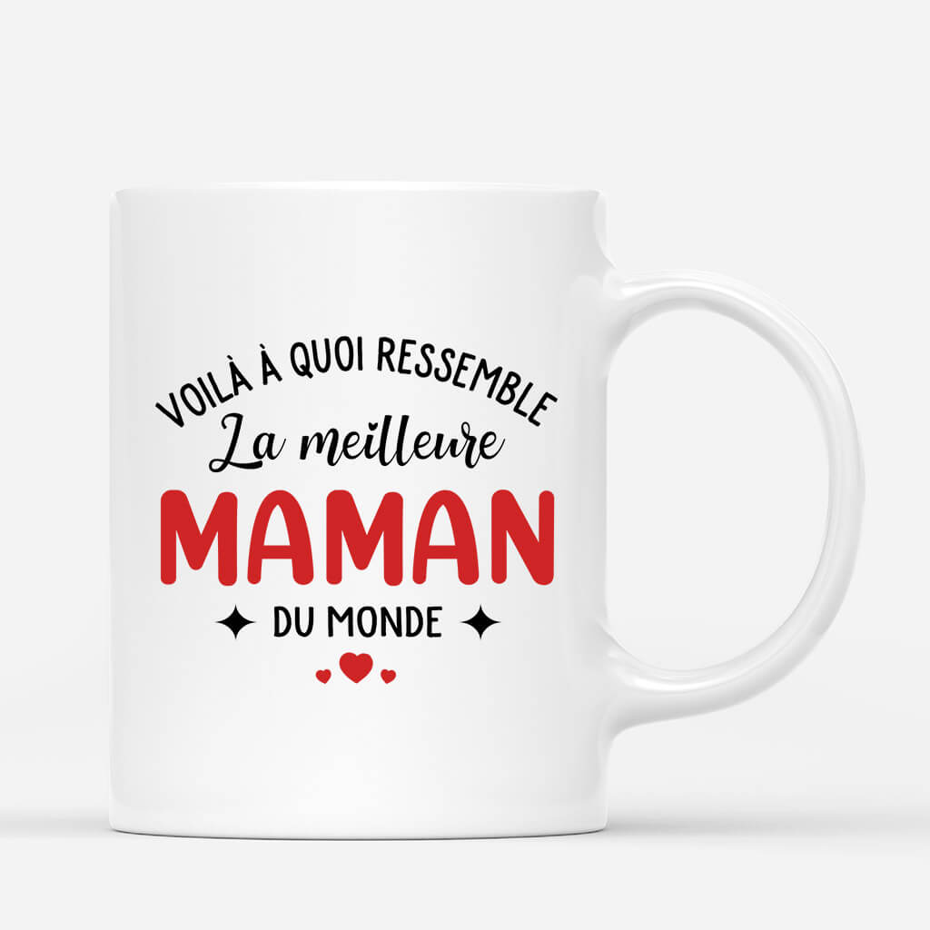 2000MFR7 mug la meilleure maman ressemble a personnalise