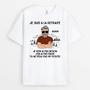 2006AFR1 t shirt je suis a la retraite personnalise