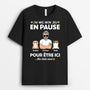2009AFR1 t shirt jai mis mon jeu en pause et mes chats aussi personnalise
