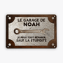 2024EFR1 plaque le garage de personnalisee