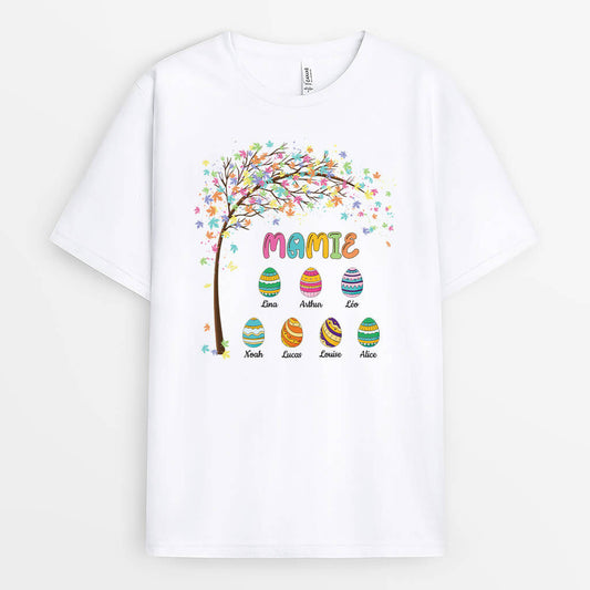 2035AFR1 t shirt mamie paques personnalise