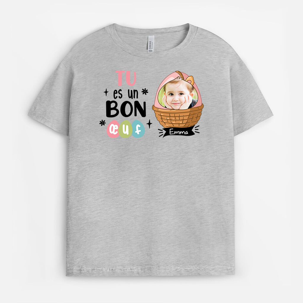 Tu Es Un Bon Oeuf - Cadeau Personnalisé | T-shirt Pour Enfant