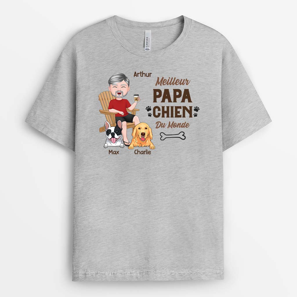 2050AFR2 t shirt meilleure maman chien meilleur papa chien sur chaise personnalise_2a5c82ab 08bd 4097 af1b dc5ae6f14d45