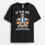 2058AFR1 t shirt le club des vieux retraites la bande la plus dangereuse personnalise