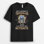 2062AFR1 t shirt vous continuez a travailler je prends ma retraite personnalise