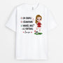 2063AFR1 t shirt mariee avec le football personnalise