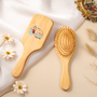 2068AFR2 cadeau pour retraite maman mamie brosse a cheveux personnalisee en bambou imprimee uv 2068aq6r5a